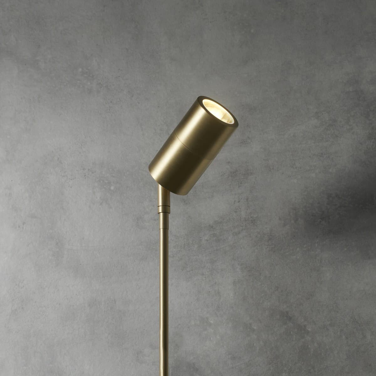 Made By Mayfair Seaside 12V Exterior Spike Garden Light in Aged Solid Brass-img-3